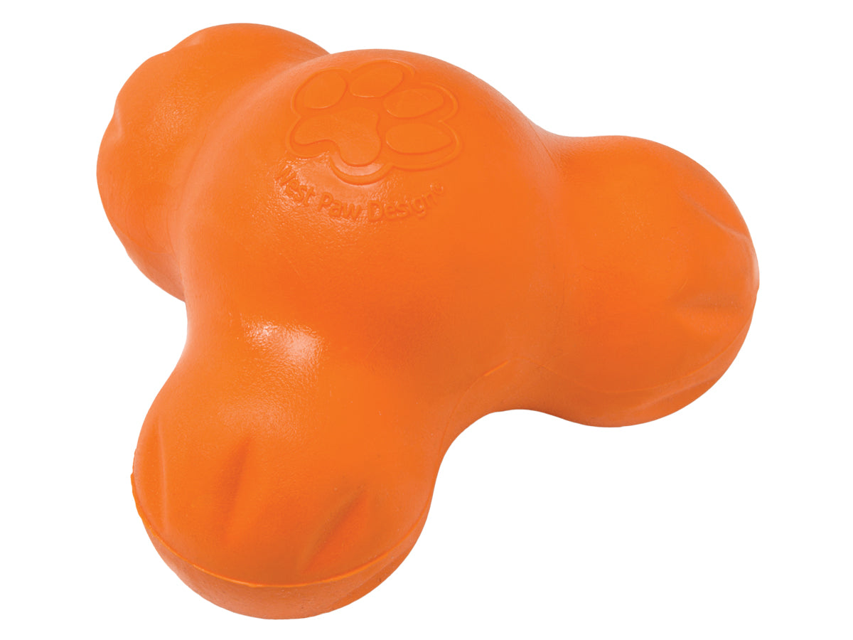 West Paw Tizzi Dog Toy - Small - Tangerine