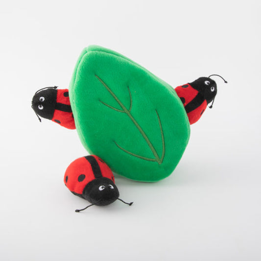 Zippy Burrow - Ladybugs in Leaf