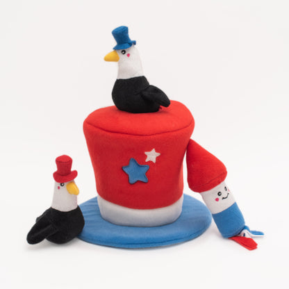 [Clearance 10%] Zippy Burrow - Americana Top Hat