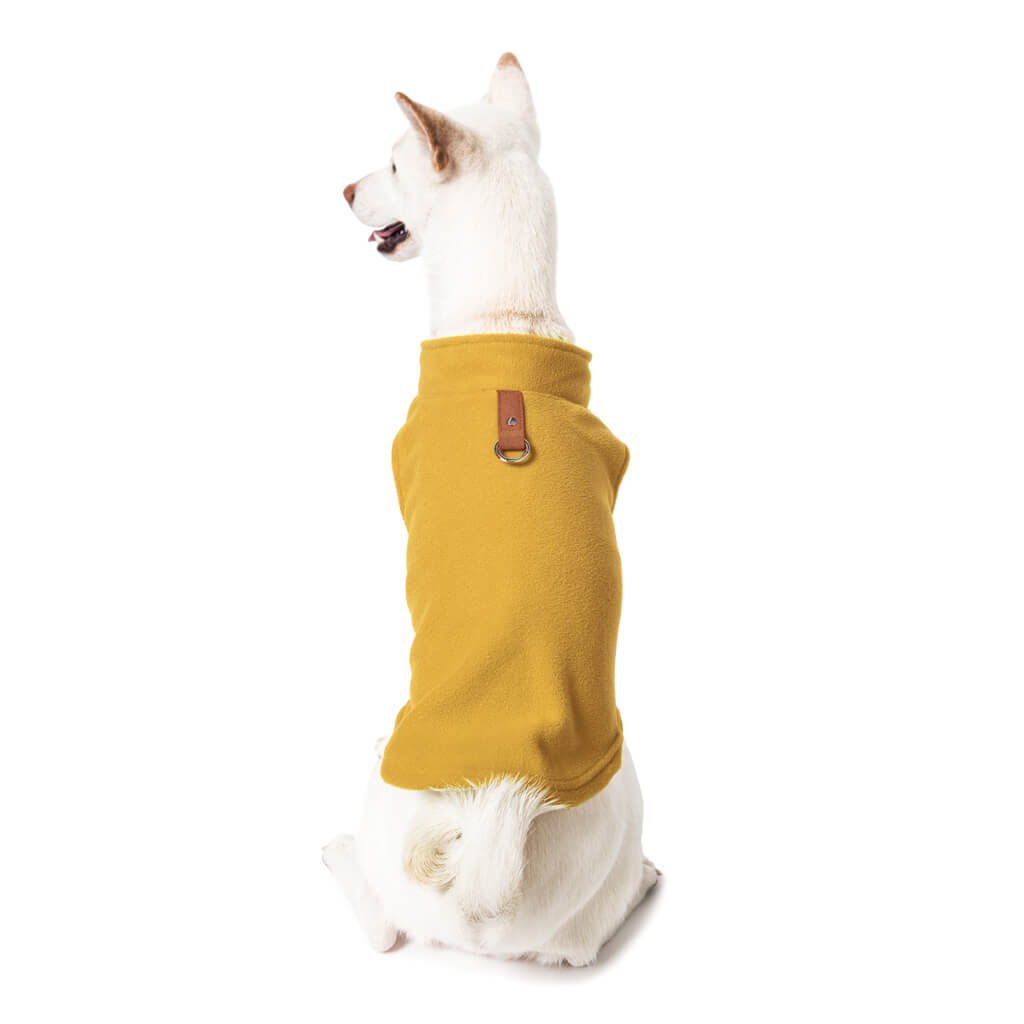 Fleece Vest - Honey Mustard