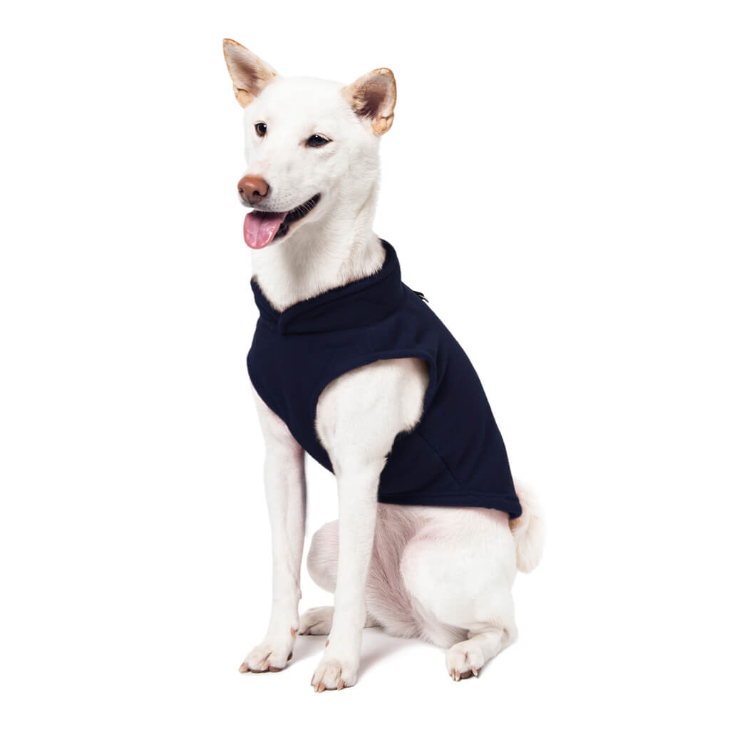 Fleece Vest - Navy