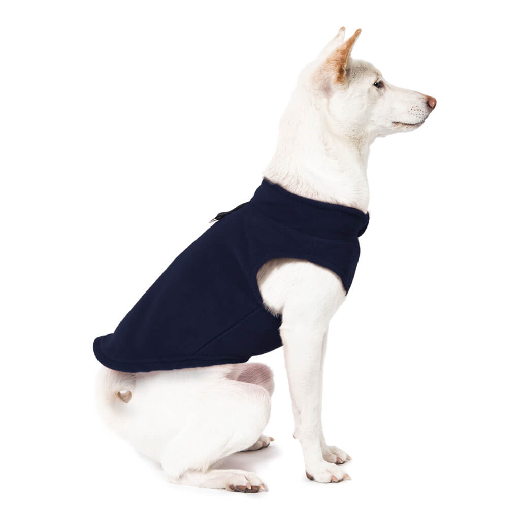 Fleece Vest - Navy