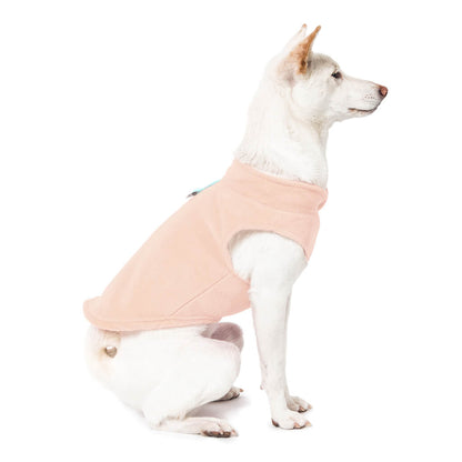 Fleece Vest - Peach