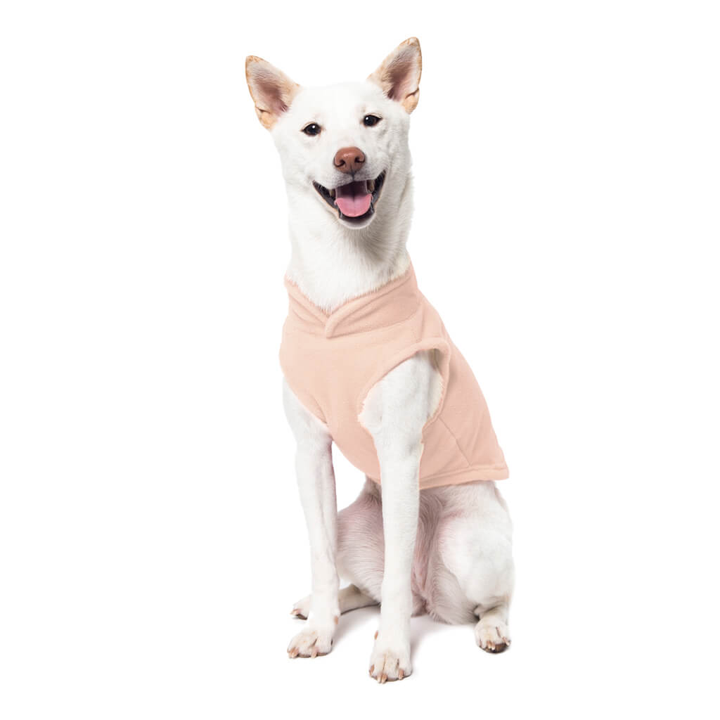 Fleece Vest - Peach