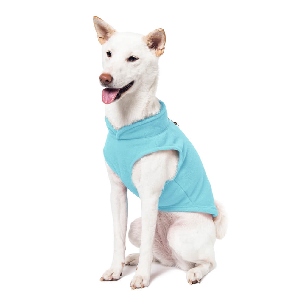 Fleece Vest - Turquoise