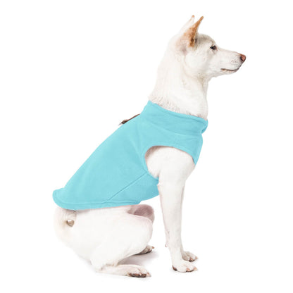 Fleece Vest - Turquoise