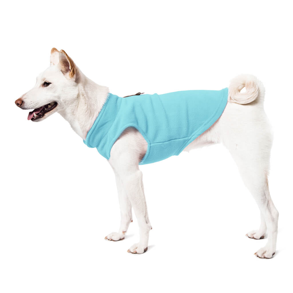 Fleece Vest - Turquoise