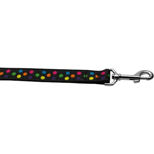 Rainbow Dot Dog Leash
