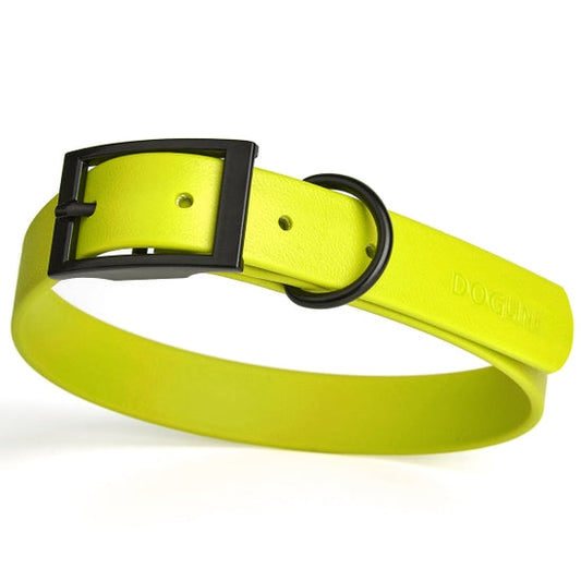 Biothane Waterproof Collar - Neon Yellow