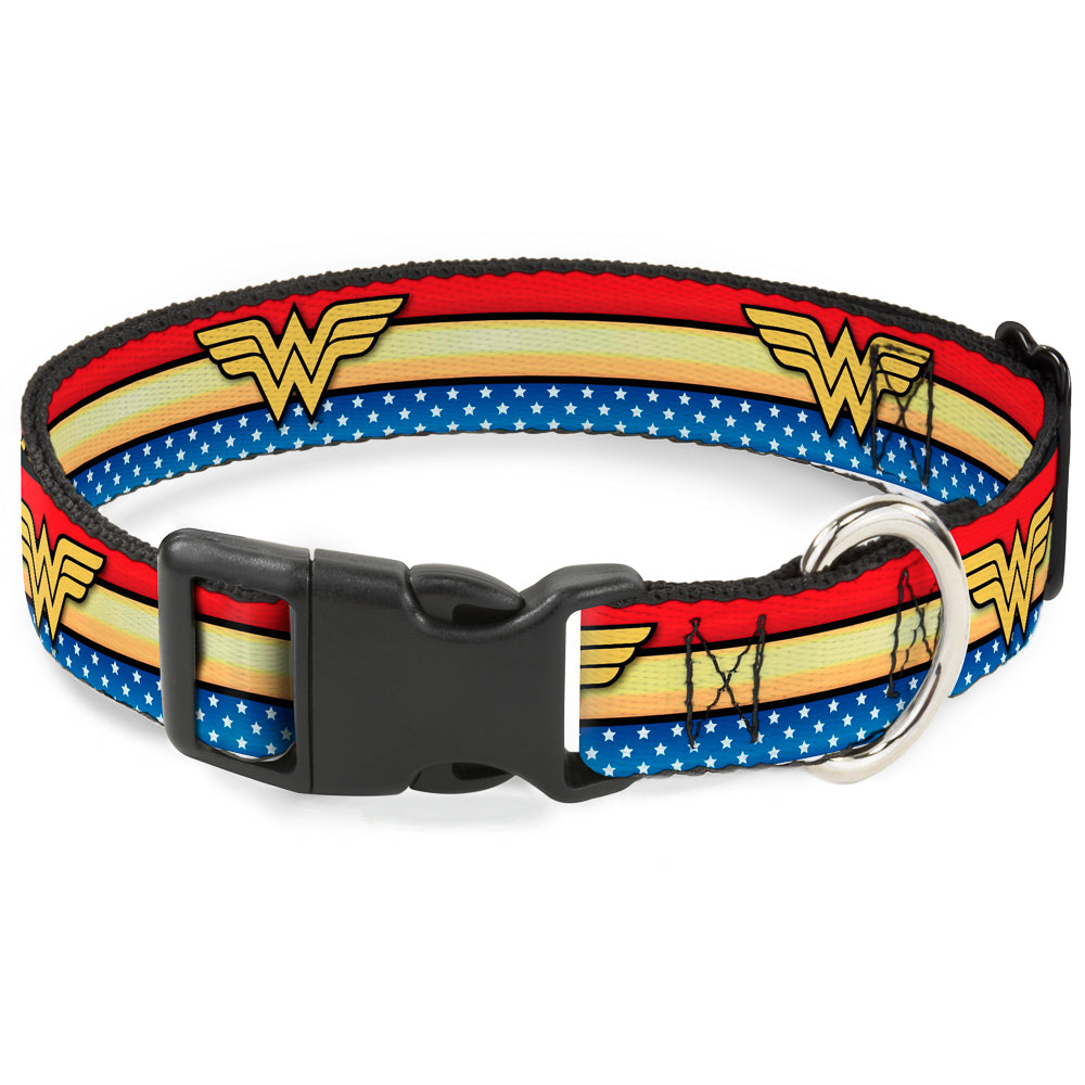 Wonder Woman Dog Collar