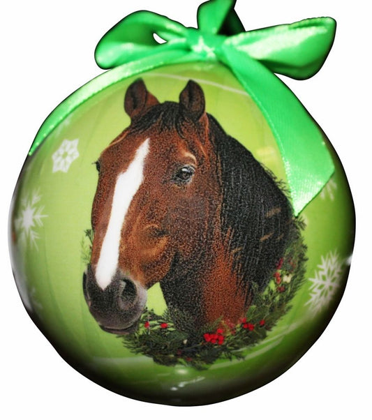 Horse Christmas Ball