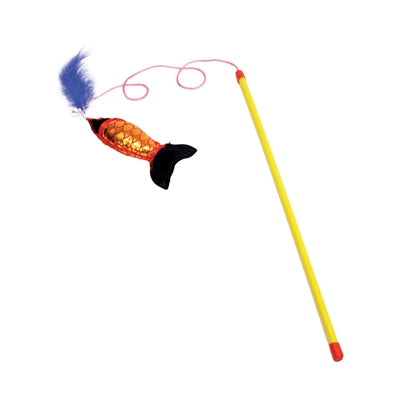 Fishing Pole Wand Cat Toy