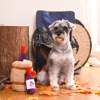 HugSmart Pet - Autumn Tailz  | Wine Barrel