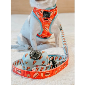 One Hot Pupperoni Dog Fabric Leash