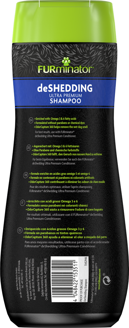 DeShedding Ultra Premium Shampoo 16 oz