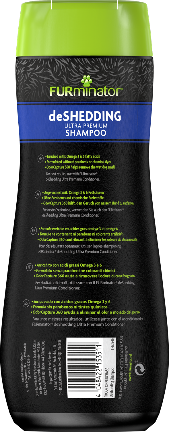 DeShedding Ultra Premium Shampoo 16 oz