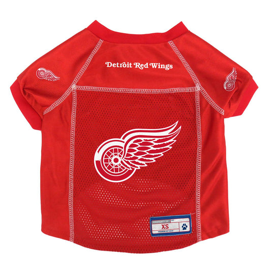  All Star Dogs NHL Unisex NHL Detroit Red Wings Cotton Hooded  Dog Shirt : Sports & Outdoors