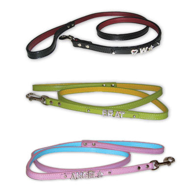 Metallic Rhinestone Personality Leash