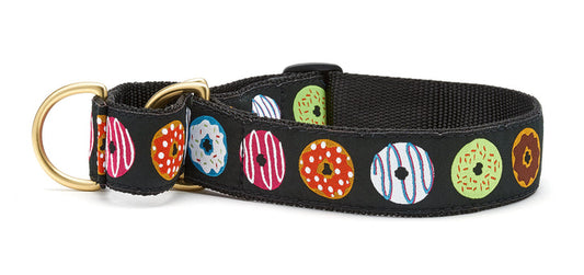 Donuts Martingale Dog Collar (Extra Wide)
