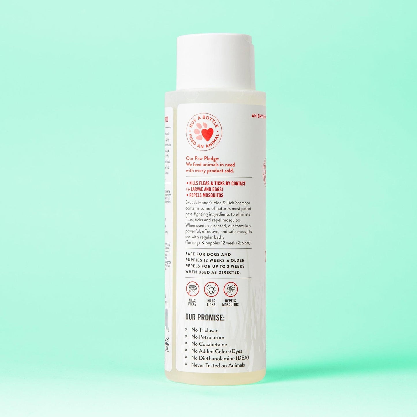 Skout's Honor FLEA+TICK SHAMPOO (16oz)