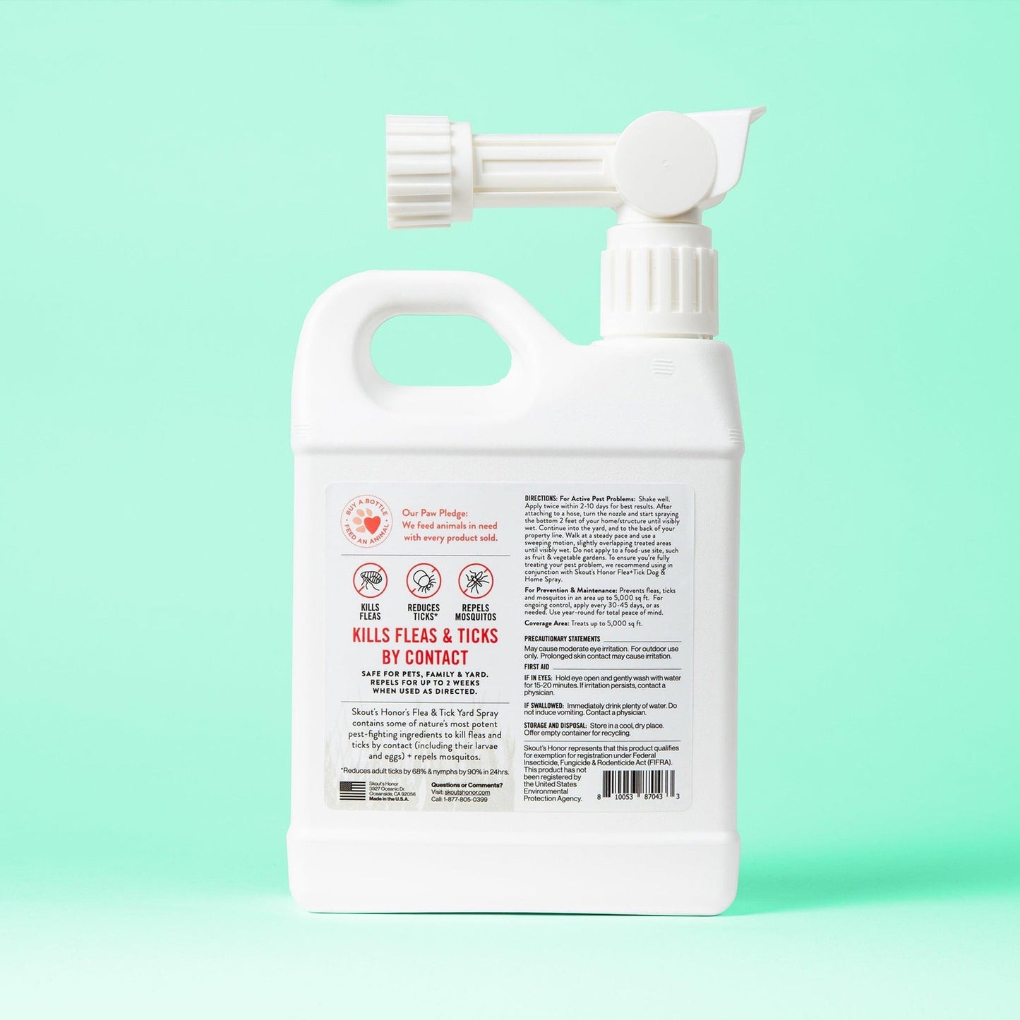 Skout's Honor Flea+Tick Yard Spray (32oz)