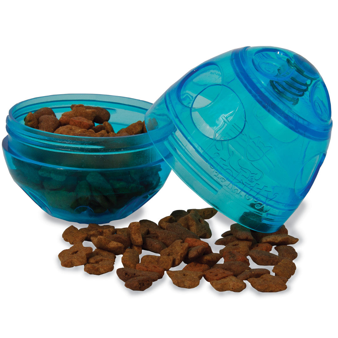 Egg-Cersizer Cat Feeder Toy