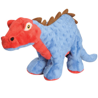 Spike Plated Dinosaur with Chew Guard Dog Toy