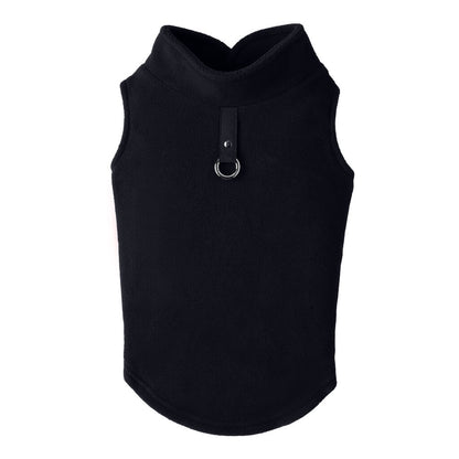 Fleece Vest - Black
