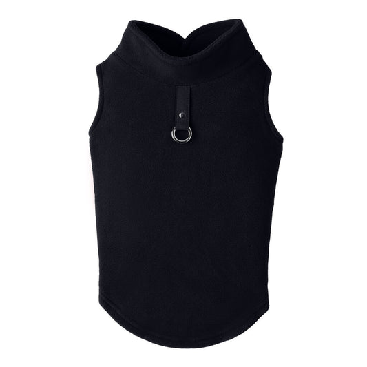 Fleece Vest - Black