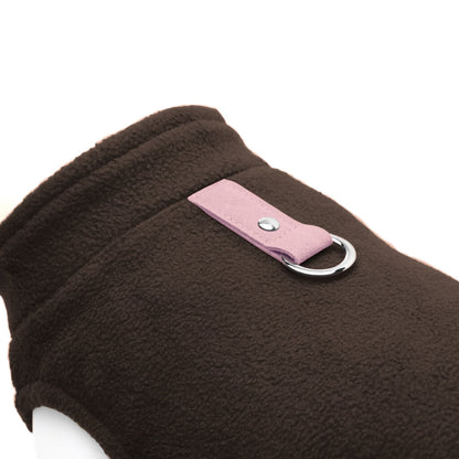 Fleece Vest - Brown