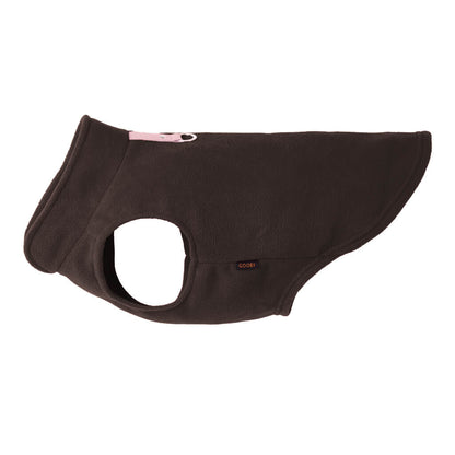 Fleece Vest - Brown