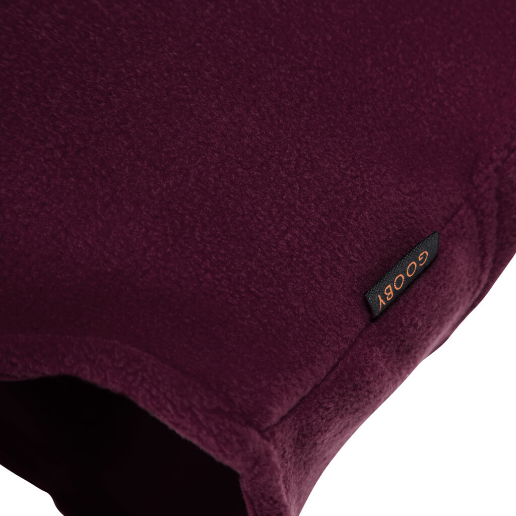 Stretch Fleece - Burgundy