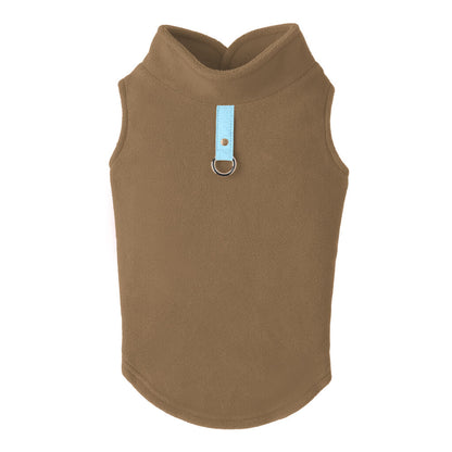 Fleece Vest - Clay