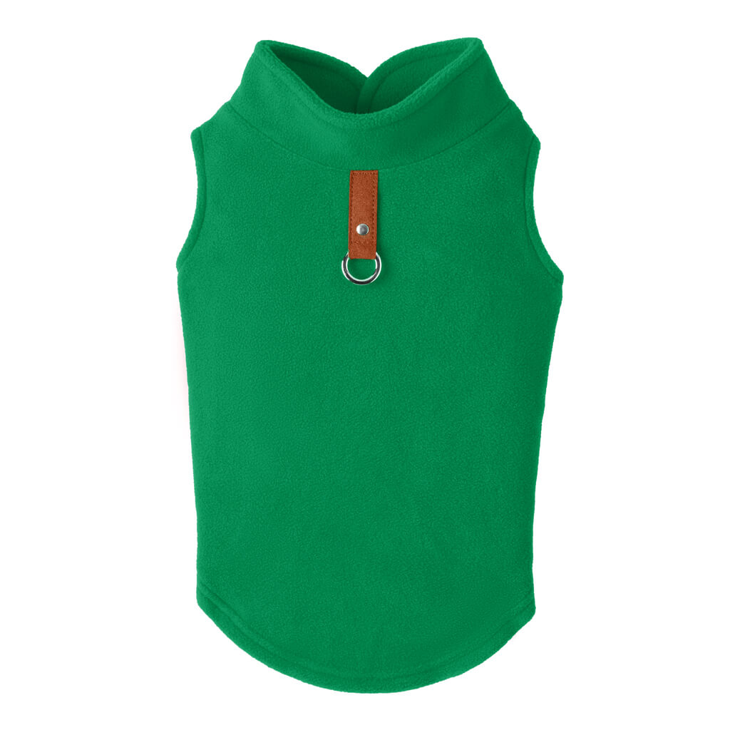 Fleece Vest - Green