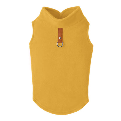 Fleece Vest - Honey Mustard