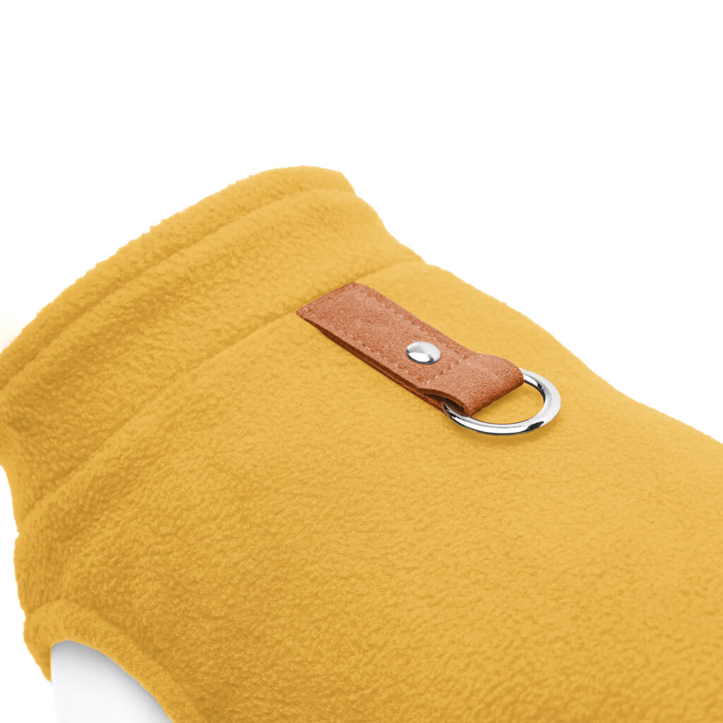 Fleece Vest - Honey Mustard