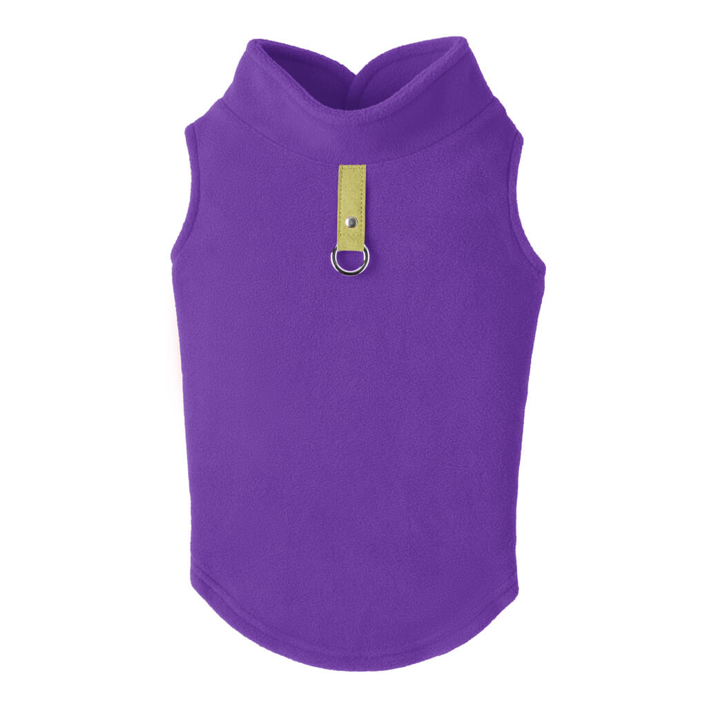 Fleece Vest - Lavender