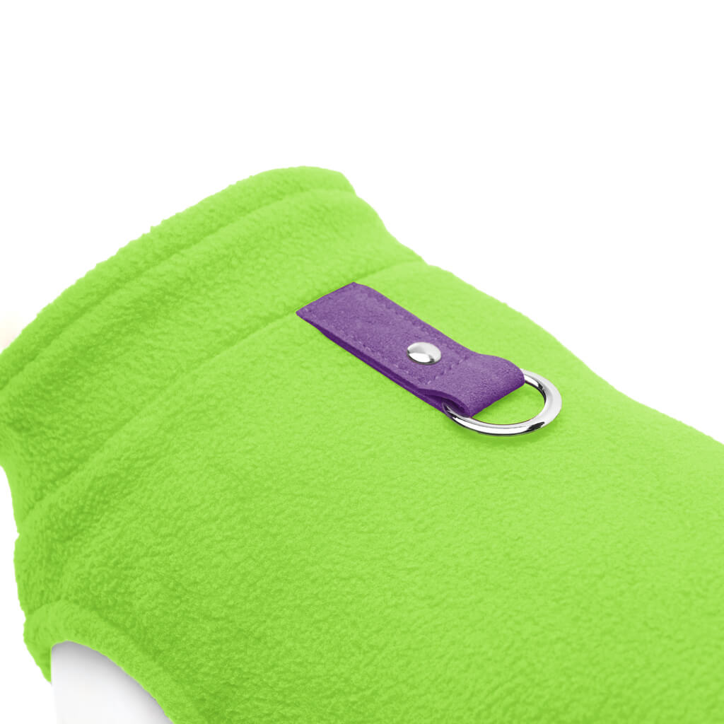 Fleece Vest - Lime