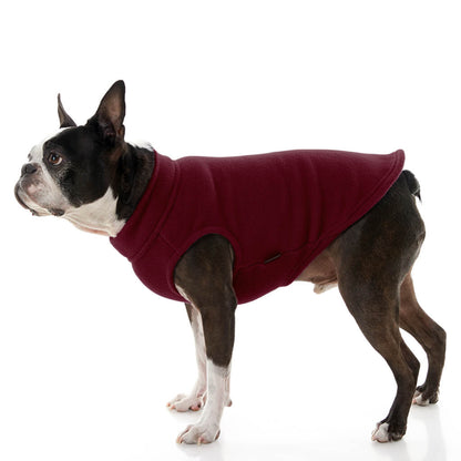 Stretch Fleece - Burgundy