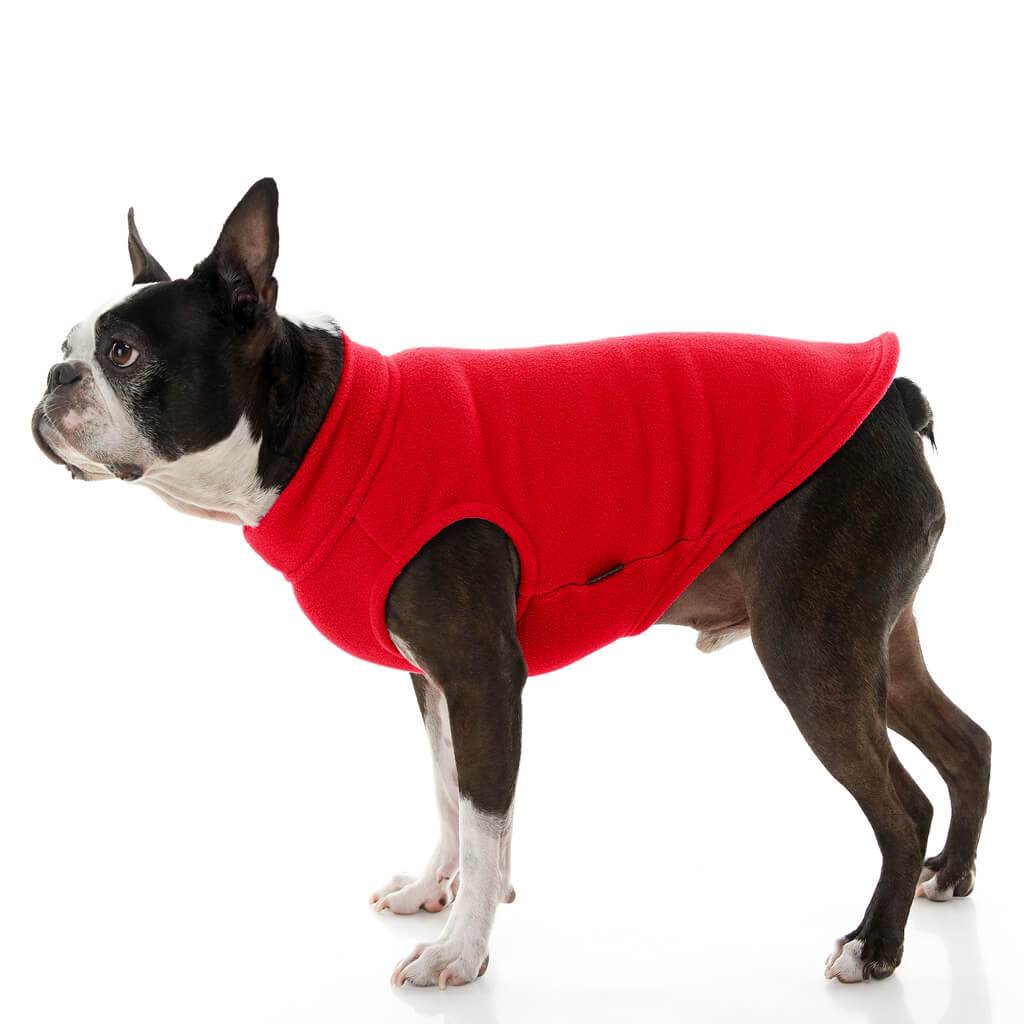 Stretch Fleece - Red