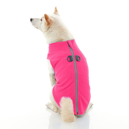 Zip Up Fleece - Pink