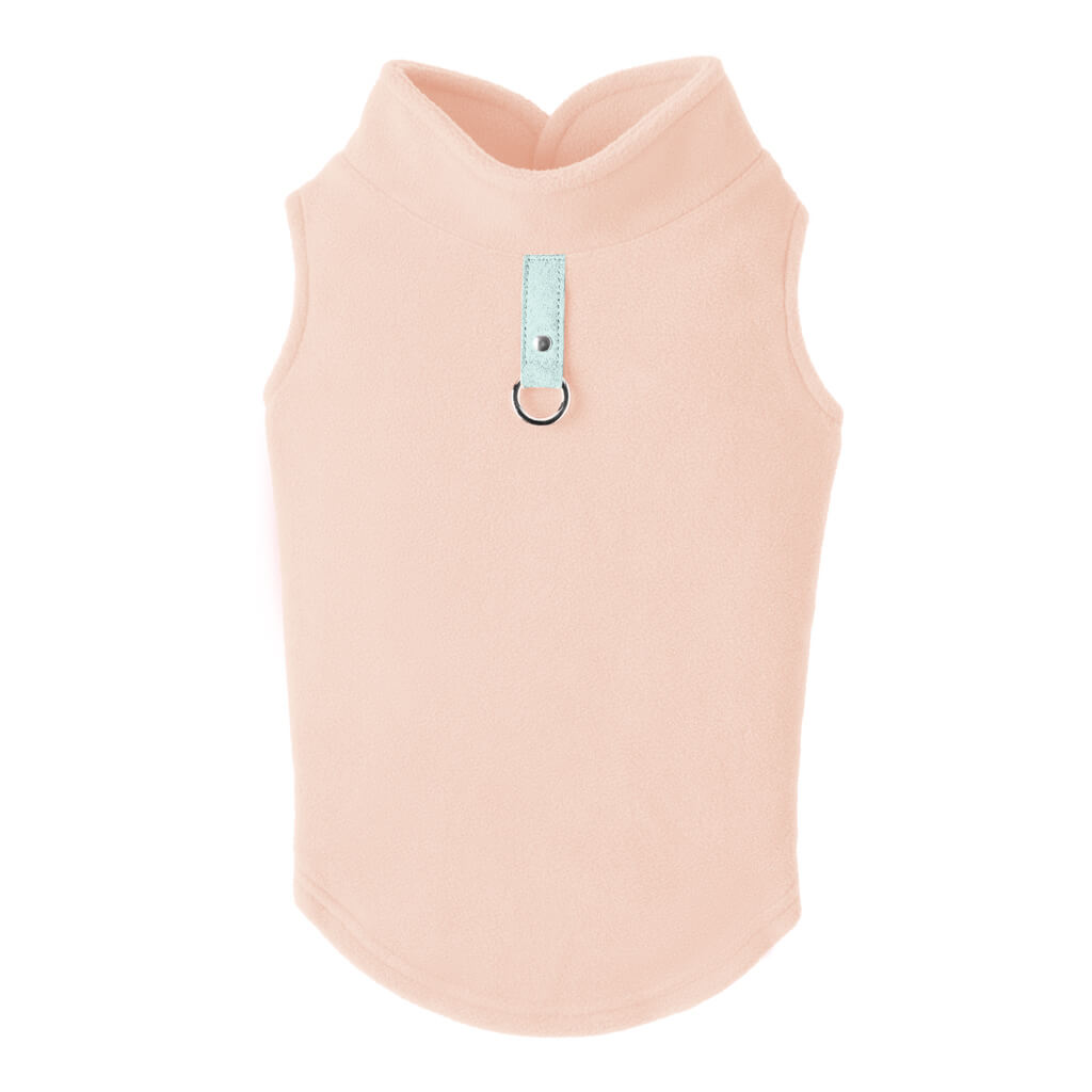 Fleece Vest - Peach