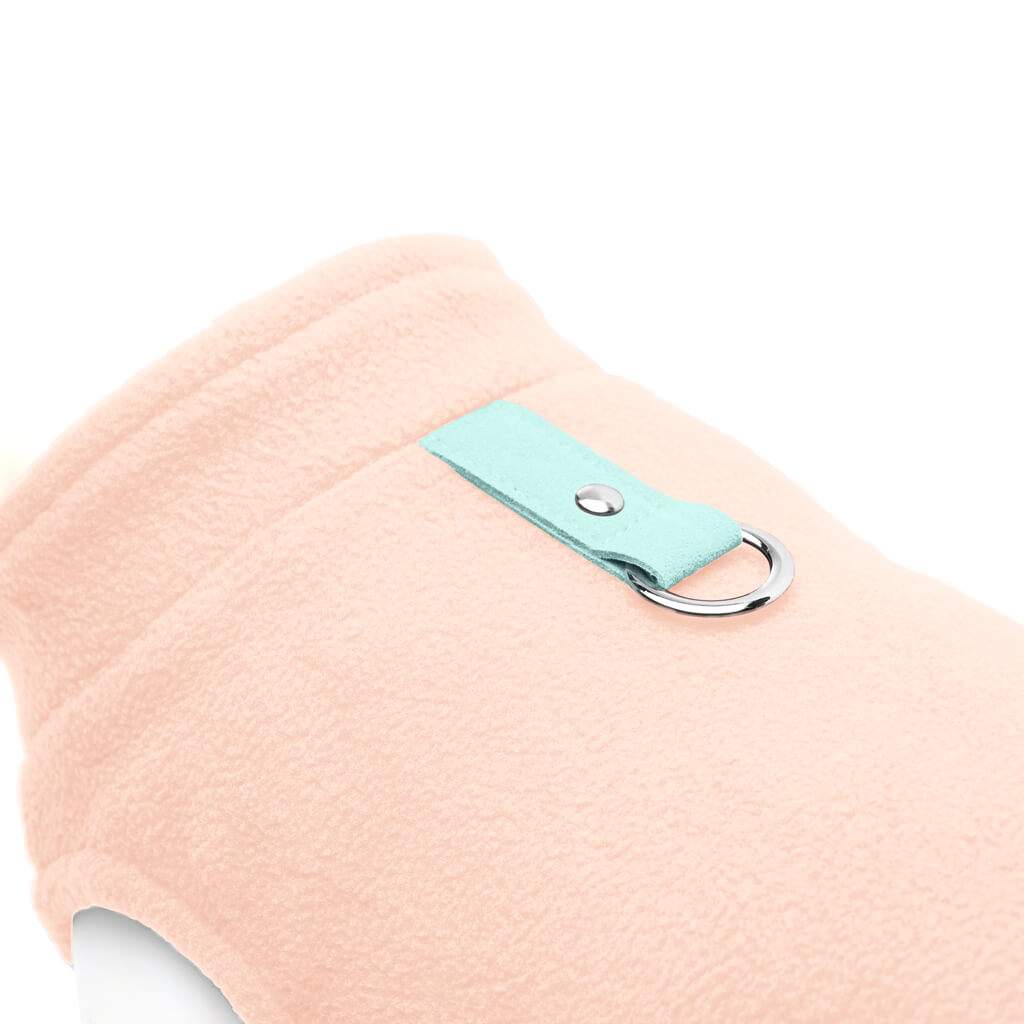 Fleece Vest - Peach