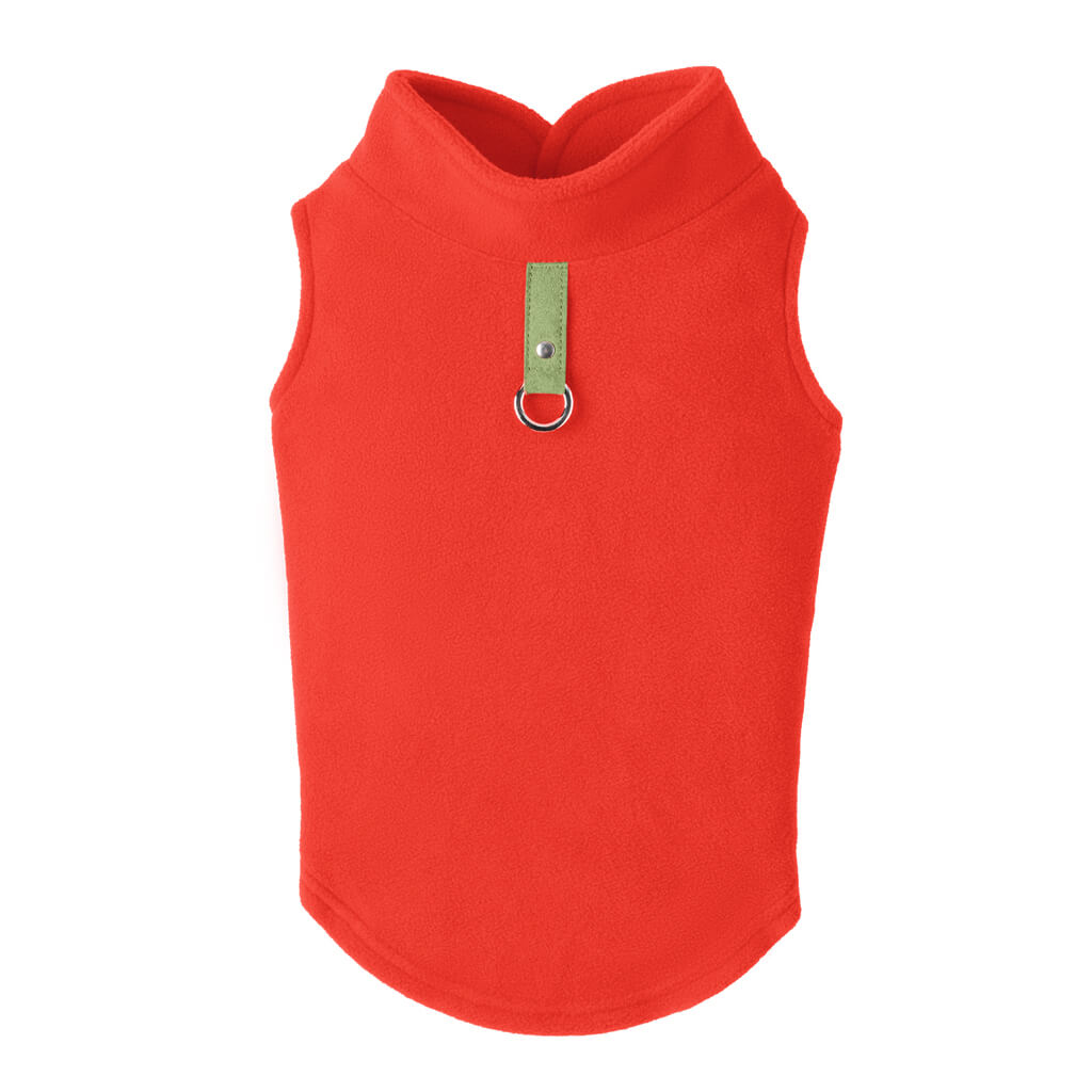 Fleece Vest - Pumpkin