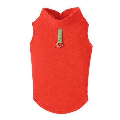 Fleece Vest - Pumpkin