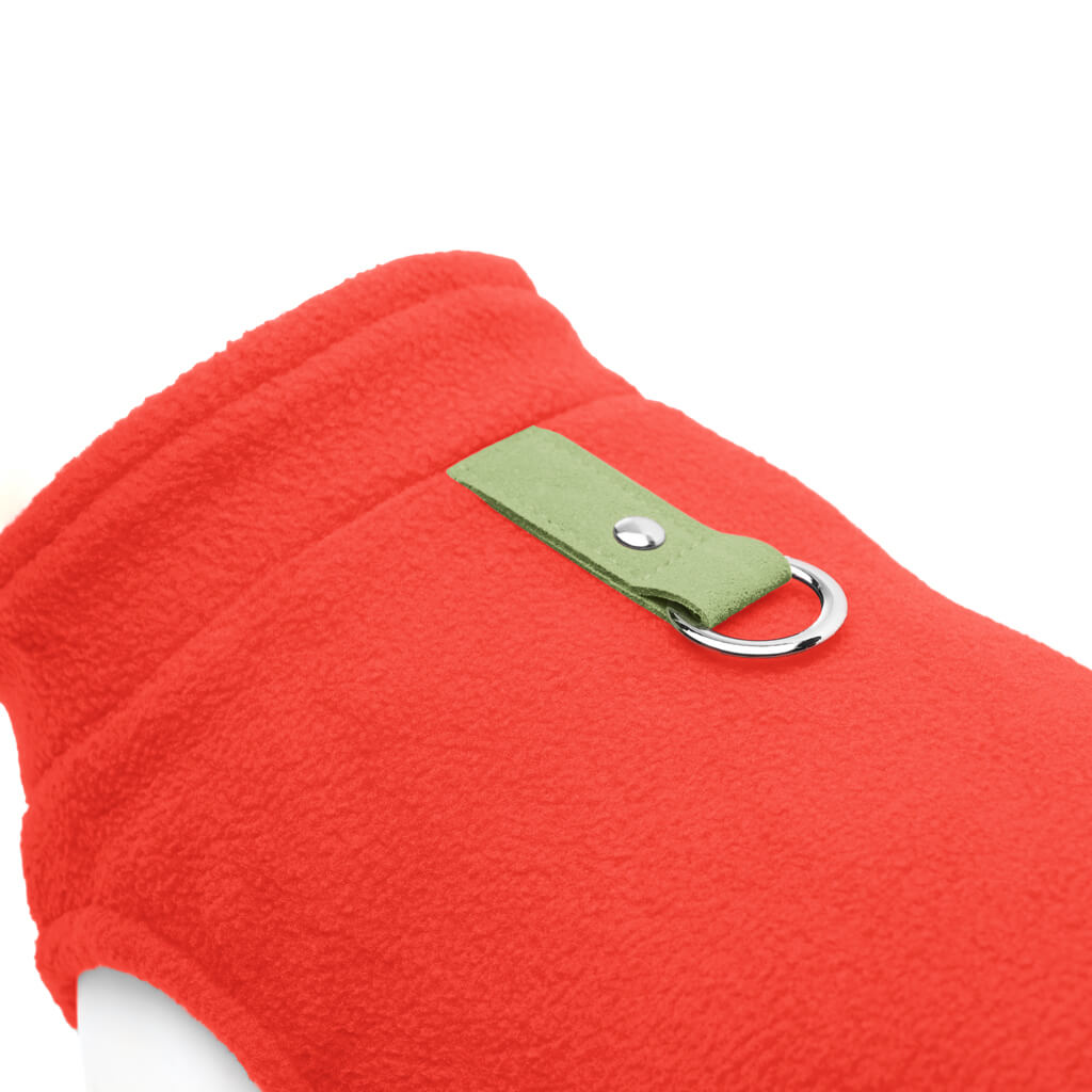 Fleece Vest - Pumpkin