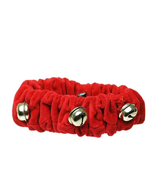 Jingle Bell Collar Red M