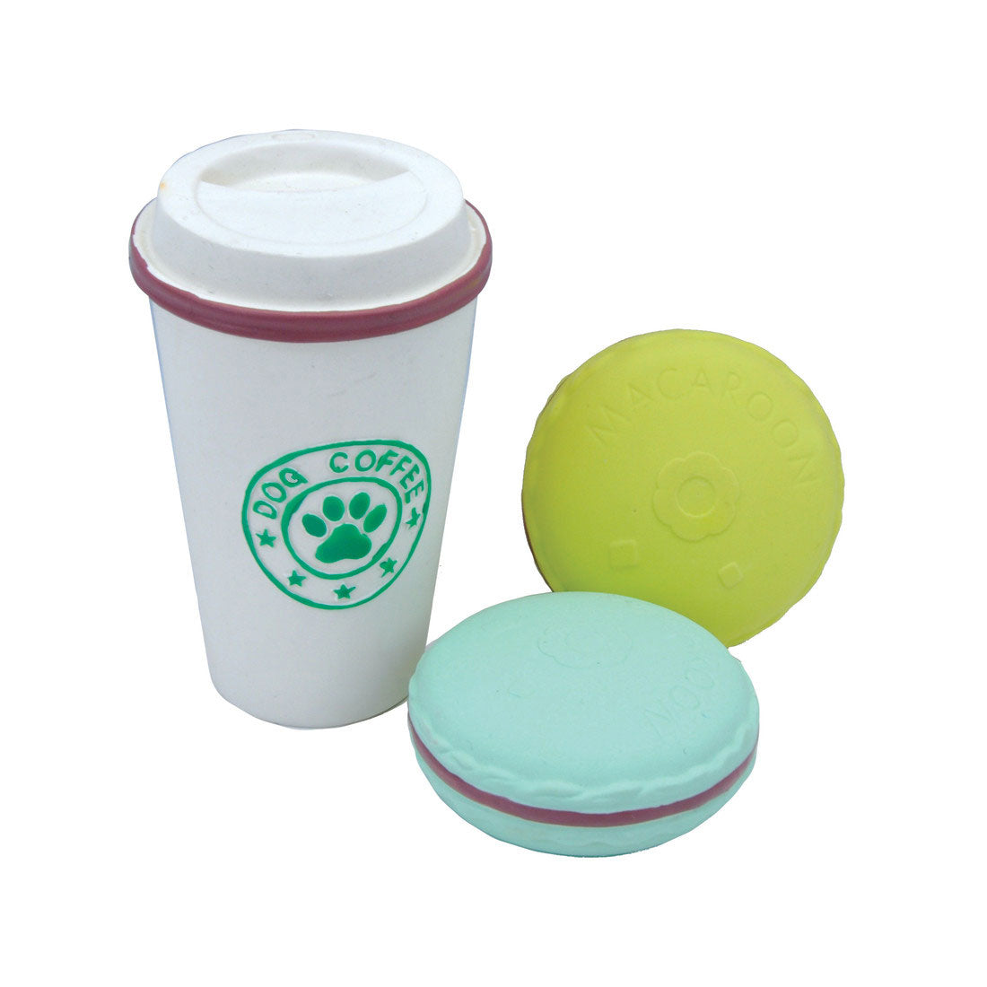 Li'l Pals Latex Toy Set Coffee Cup & Cookies