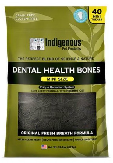 Indigenous Dental Health Bones Original Flavor Mini 40ct