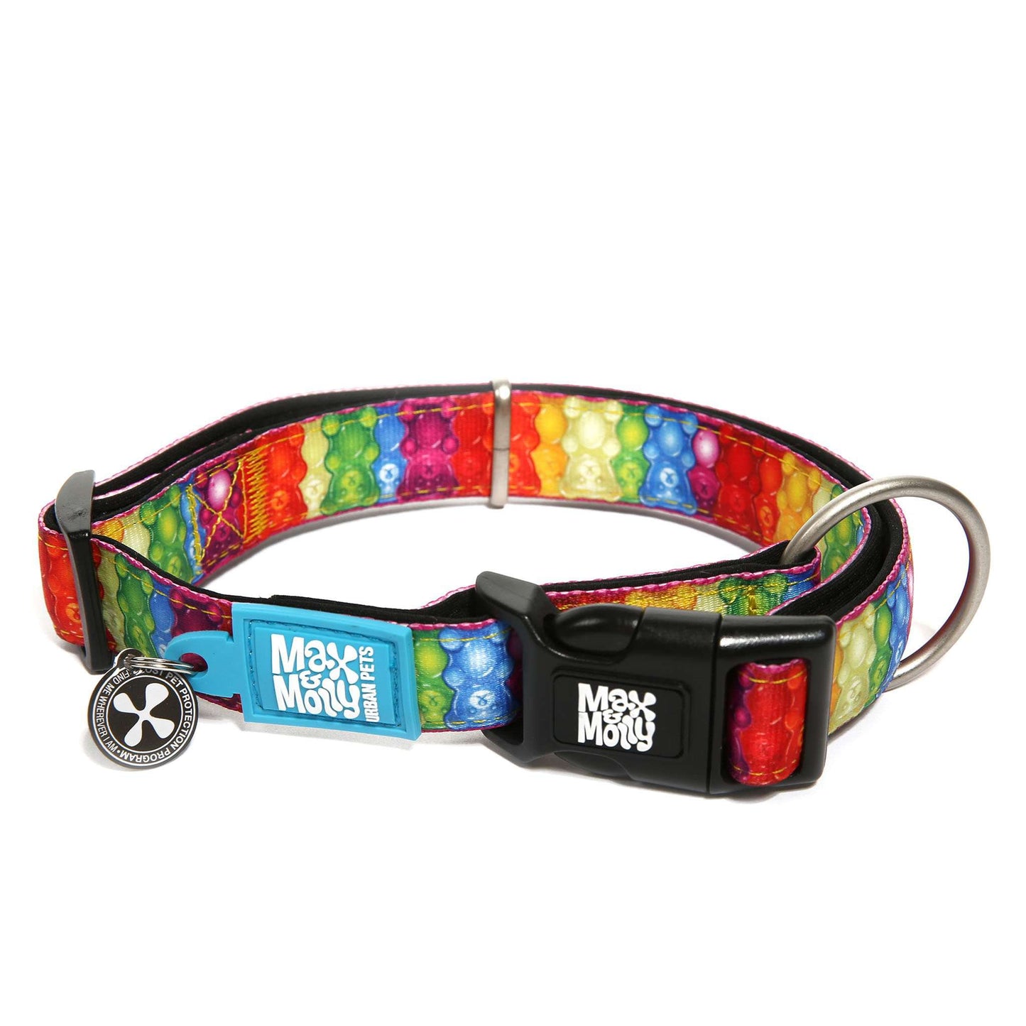 Smart ID Dog Collar - Jelly Bears